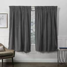 Velvet Curtains & Accessories Exclusive Home Heavyweight 2-pack 137.16x160.02cm