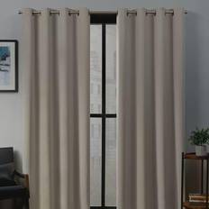 Brown Curtains Exclusive Home Sateen Twill Weave52x108"