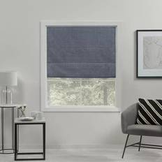 Brown Roman Blinds Exclusive Home Acadia 86.36x162.56cm