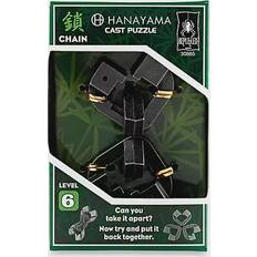 IQ Puzzles Bepuzzled Hanayama Level 6 Chain Cast Puzzle