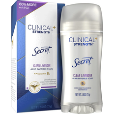 Secret Clinical Strength Invisible Solid Clean Lavender Antiperspirant Deo Stick 1.6oz