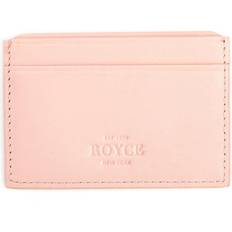 Royce RFID-Blocking Executive Slim Credit Card Case - Light Pink