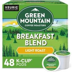 Coffee Capsules K-cups & Coffee Pods Keurig Green Mountain Breakfast Blend Coffee Pods 48pcs
