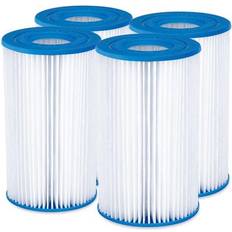 Filter Cartridges SummerWaves Replacement Type A/C Pool and Spa Filter Cartridge 4-pack