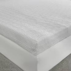 Textiles Sleep Philosophy Flexapedic Mattress Cover White (203.2x152.4cm)