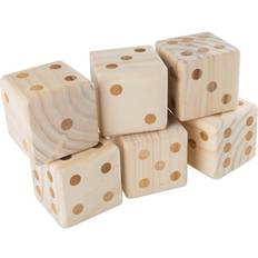 Board Game Accessories Board Games Hey! Play! Giant Outdoor Wooden Yard Dice Set