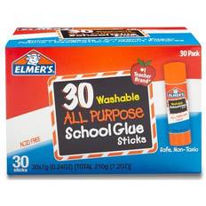 Elmers Arts & Crafts Elmers Washable School Glue Sticks, 30/Box