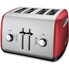 Red 4 slice toaster KitchenAid KMT4115ER