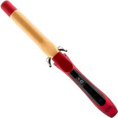 Red Curling Irons CHI Air Texture Tourmaline Ceramic Curling Iron 1"