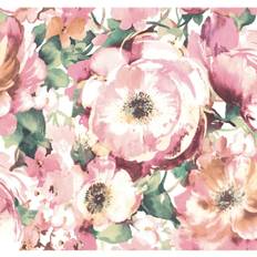Watercolor Floral Peel and Stick (RMK11431M)