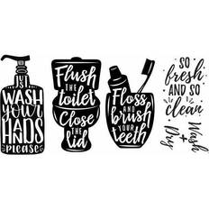 Self-adhesive Decorations RoomMates Wash Your Hands Soap Quotes