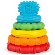 Plastikspielzeug Stapelspielzeuge Baby Einstein Stack & Teethe Multi Textured Teether Toy