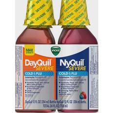 Vicks NyQuil & Dayquil Severe Berry 2 Liquid