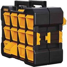 Assortment Boxes Dewalt 12-Compartment Small Parts Organizer Flip Bin, Black