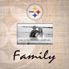 Fan Creations Pittsburgh Steelers Burlap Pattern Photo Frame