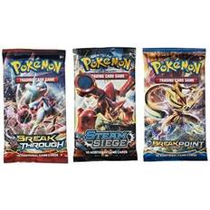 Board Games Pokemon TCG: 3 Booster Packs 30 Cards Total Value Pack Includes 3 Blister Packs of Random Cards 100% Authentic Branded Pokemon Expansion