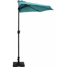 Westin Garden & Outdoor Environment Westin Half Market Umbrella with Concrete Base 9ft 137.2cm