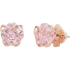 Kate Spade Something Sparkly Butterfly Stud Earrings - Rose Gold/Pink