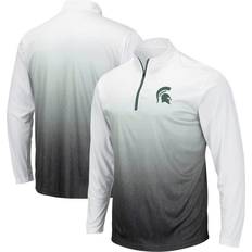 Colosseum Athletics Magic Team Michigan State Spartans Logo Quarter-Zip Jacket