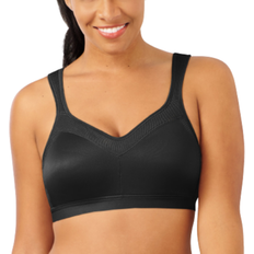 Playtex 18 Hour 4159 Active Breathable Comfort Wirefree Bra - Black