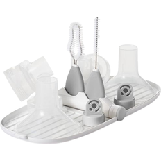 OXO Breast Pump Parts Drying Rack with Detail Brushes