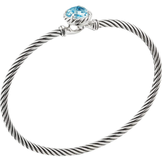 David Yurman Châtelaine Bracelet - Silver/Topaz
