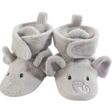 Indoor Shoes Hudson Fleece Booties - Neutral Elephant