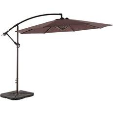 Westin Parasols Westin Cantilever Hanging Patio Umbrella with Base Weights 10ft