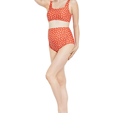 Motherhood Beach Bump High Waisted Maternity Bikini Set 2-Pack Orange (97931-39)