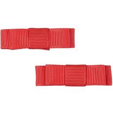 Rot Haarspangen Jacadi 2-Pack Bow Hair Clips Red