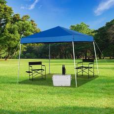 Flash Furniture Pavilions & Accessories Flash Furniture 8' x 8' Blue Canopy Tent