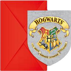 Gratulasjonskort & Innbydelseskort Inbjudningskort Harry Potter 6pcs