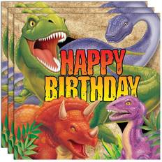 16ct Dino Birthday Napkins