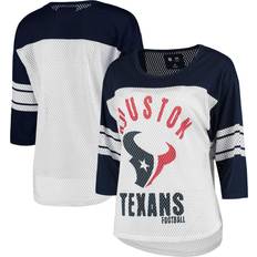 G-III 4Her by Carl Banks Houston Texans First Team Three-Quarter Sleeve Mesh T-Shirt W