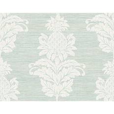 Kenneth James Pineapple Grove Turquoise Damask (PS40704)