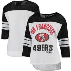 G-III 4Her by Carl Banks San Francisco 49ers First Team Three-Quarter Sleeve Mesh T-Shirt W
