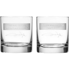 Rolfglass John Wayne Quotes Series 1 On The Rocks Whisky Glass 32.53cl 2pcs