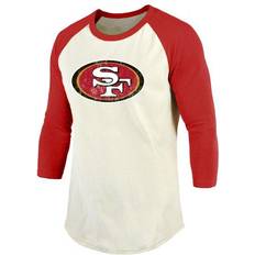 Majestic Threads T-shirts Majestic Threads San Francisco 49ers Vintage Raglan 3/4-Sleeve Deebo Samuel 19. Sr
