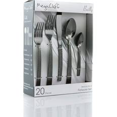 Gray Cutlery Sets MegaChef Baily Cutlery Set 20pcs