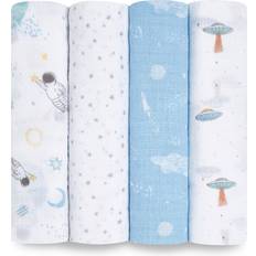 Aden + Anais Space Explorers Essentials Cotton Muslin Swaddle 4-pack