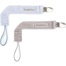 BooginHead Luxe Pacifier Clips 2-pack