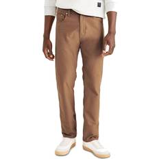 Dockers Straight-Fit Comfort Knit Jean-Cut Pants - Foxtrot Brown