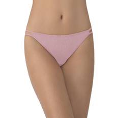 Pink Swimwear Vanity Fair Illumination String Bikini Panty - Bubbly