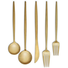Gold Cutlery Sets Hampton Forge Zephyr Cutlery Set 20pcs