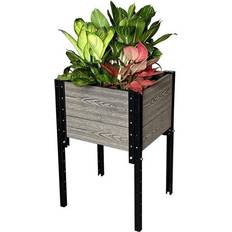 Everbloom Outdoor Planter Boxes Everbloom Elevated Corner Planter Box 19" 43.18x48.26x71.12cm