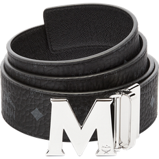 Accessories MCM Claus Reversible Belt - Black/Black/Silver