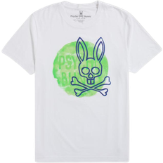 Psycho Bunny T-shirts Psycho Bunny Arnell Graphic T-shirt - White
