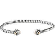David Yurman Renaissance Bracelet - Gold/Silver/Pearls