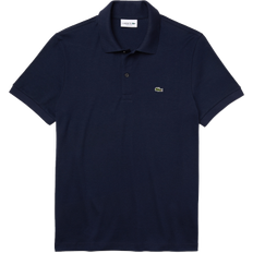 Lacoste Men Polo Shirts Lacoste Regular Fit Pima Cotton Polo - Navy Blue