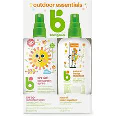 BabyGanics Sunscreen Spray SPF50+ & Natural Insect Repellent Duo Set